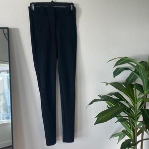 High-Waisted Stretch Cigarette Pant